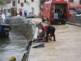 Dmonstration plongeurs pompiers