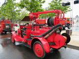 Ancien véhicule pompiers