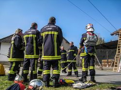 Manoeuvre protection contre les chutes