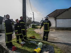 Manoeuvre protection contre les chutes