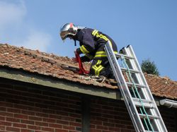 Manoeuvre protection contre les chutes